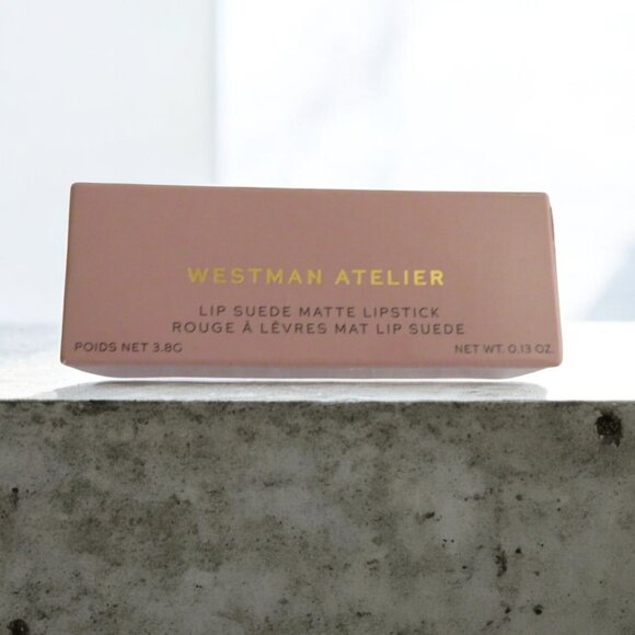 Westman Atelier Lip Suede Hydrating Matte Lipstick - ROSE - NWT - Picture 3 of 6